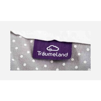 Träumeland - Babyschlafsack LIEBMICH 3-tlg PÜNKTCHEN-GRAU 50/56 (A)