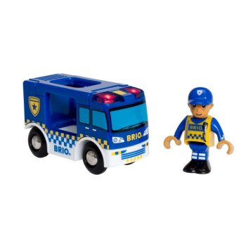 BRIO - Polizeiwagen mit Licht und Sound (A)