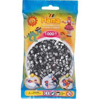 HAMA - Perlen Silber, 1.000 Stück