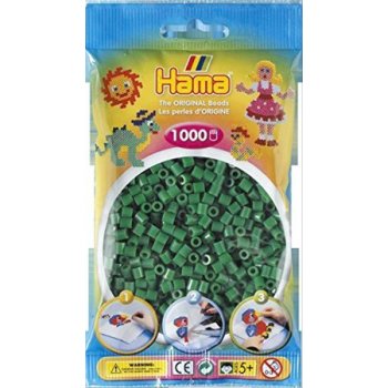 HAMA - Perlen Grün, 1.000 Stück
