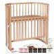 babybay - Beistellbett Comfort Plus Boxspring NATUR-LACKIERT