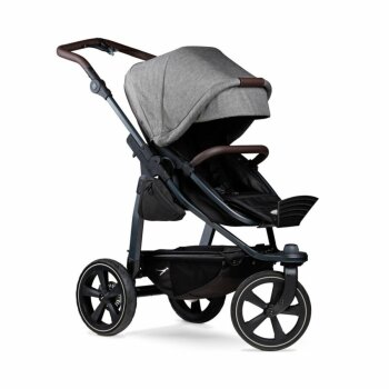 TFK - mono 2 - Kinderwagen PREMIUM-GRAU (Luftkammerreifen)