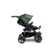 TFK - duo 2 - Zwillings/Geschwister-Kinderwagen OLIVE (Luftkammerreifen)