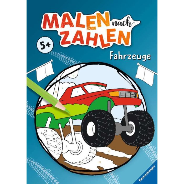 Ravensburger - Malbuch Malen nach Zahlen: Tierkinder, 3,99