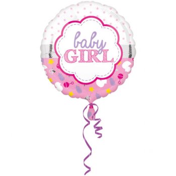 Amscan - Folienballon "Baby Girl" (5)