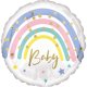 Amscan - Folienballon Pastell Regenbogen Baby  (5)