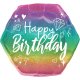 Amscan - Folienballon "Happy Birthday Sparkle Shine" (5)
