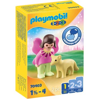 PLAYMOBIL - 1-2-3 - 70403 Feenfreundin mit Fuchs (A)