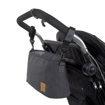 Lässig - Kinderwagentasche – Goldie Buggy Organizer, Anthracite