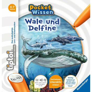 Ravensburger - tiptoi - Pocket Wissen - Wale und Delfine