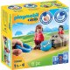 PLAYMOBIL - 1-2-3 - 70406 Mein Schiebehund (A)