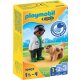 PLAYMOBIL - 1-2-3 - 70407 Tierarzt mit Hund (A)