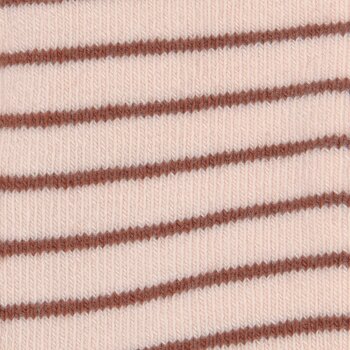 Lässig - Strumpfhose - Tights GOTS, Tiny Farmer, Striped Orange Beige Gr. 50-56 (A)