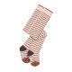 Lässig - Strumpfhose - Tights GOTS, Tiny Farmer, Striped Orange Beige Gr. 50-56 (A)