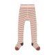 Lässig - Strumpfhose - Tights GOTS, Tiny Farmer, Striped Orange Beige Gr. 86-92 (A)