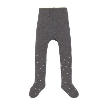 Lässig - Strumpfhose - Tights GOTS, Dots anthracite...