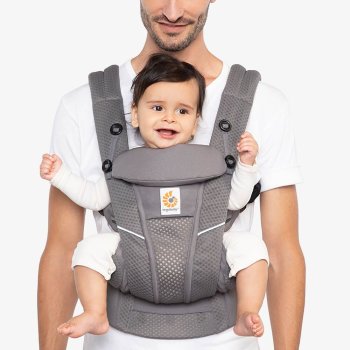 Ergobaby - Omni Breeze-Babytrage GRAPHITE-GREY