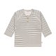 Lässig - Baby Langarmshirts GOTS - Cozy Colors, Striped grey anthracite Gr. 74/80 (A)