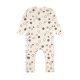 Lässig - Baby Schlafanzug GOTS - Pyjama Cozy Colors, Circles Offwhite Gr. 74-80 (1)