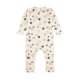 Lässig - Baby Schlafanzug GOTS - Pyjama Cozy Colors, Circles Offwhite Gr. 86-92 (A)