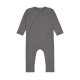 Lässig - Baby Schlafanzug GOTS - Pyjama Cozy Colors, anthracite Gr. 74-80 (1)