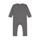 Lässig - Baby Schlafanzug GOTS - Pyjama Cozy Colors, anthracite Gr. 86-92 (A)