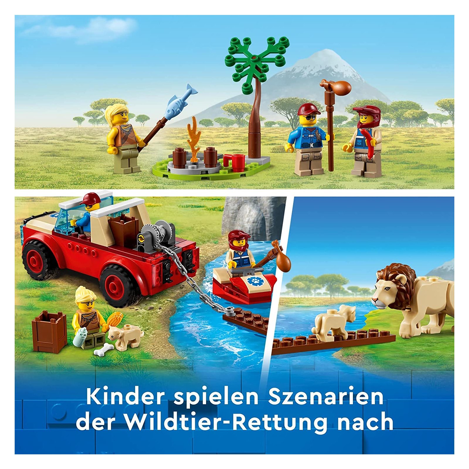 LEGO - City Tierrettungs-Geländewagen, - € 60301 44,99