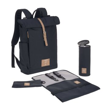 Lässig - Wickelrucksack - Rolltop Backpack, Night...