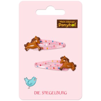 Die Spiegelburg - Mein kleiner Ponyhof - Haarclips, sort. (A)