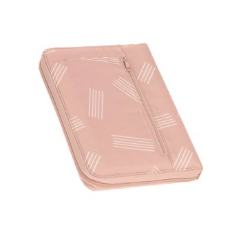 Lässig - Mutterpasshülle - Document Pouch, Soft Stripes Rose (1)