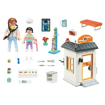 PLAYMOBIL - City Life - 70818 Starter Pack Kinderärztin (2)