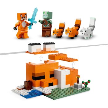 LEGO - Minecraft - 21178 Die Fuchs-Lodge