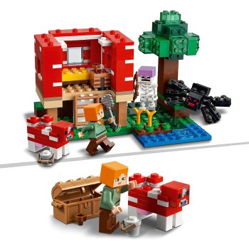 LEGO - Minecraft - 21179 Das Pilzhaus