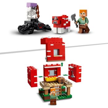 LEGO - Minecraft - 21179 Das Pilzhaus