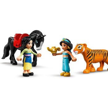 LEGO - Disney - 43208 Jasmins und Mulans Abenteuer