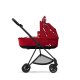 CYBEX - Platinum MIOS 3.0 inkl. Hardparts mit Seatpack und Lux Carry Cot PETTICOAT (by Jeremy Scott)