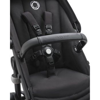 BUGABOO - Fox 5 Kinderwagen mit Liegewanne und Sitz CORE (SCHWARZ / WALDGRÜN)