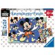 Ravensburger - Film ab! PUZZLE (2 x 24 TEILE)