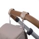 Lässig - Kinderwagenhaken 2er Set - Karabiner, Beige (2)