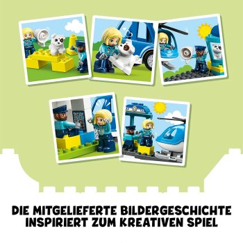 LEGO - Duplo - 10959 Polizeistation mit Hubschrauber