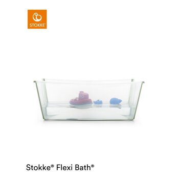 STOKKE - FLEXI BATH® Badewanne Transparent GREEN (A)