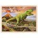 Goki - Holz-Einlegepuzzle T-Rex