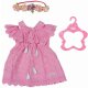 Zapf - Baby BornTrend Blumenkleid rosa 43cm