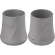 everydaybaby - Silikon Becher-Set 2 Stk. QUIET GREY