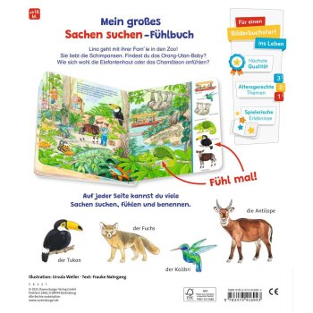 Ravensburger - Sachen suchen, Sachen fühlen: Im Zoo