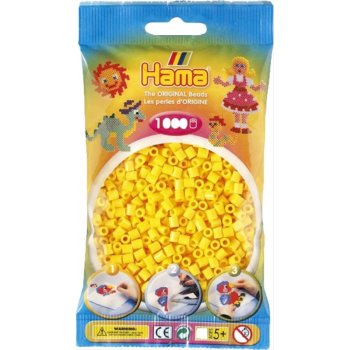 HAMA - Perlen gelb, 1.000 Stück