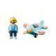 PLAYMOBIL - 1-2-3 - 71159 Flugzeug