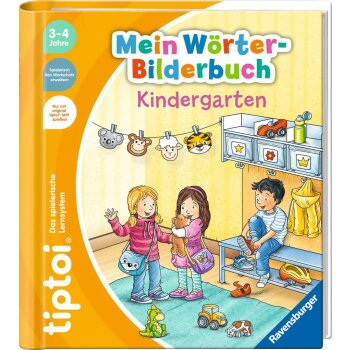 Ravensburger - tiptoi - Starter-Set: Stift und Wörter-Bilderbuch "Kindergarten"