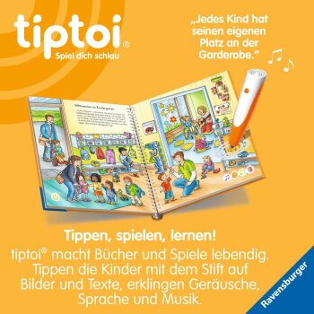 Ravensburger - tiptoi - Mein Wörter-Bilderbuch - Kindergarten