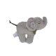 Sterntaler - Mini-Spieltier Elefant Eddy mit Rassel, Grau (A)